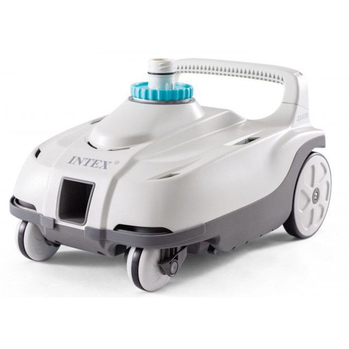 Aspirator automat piscina Intex 28006, 55x38x30 cm, gri