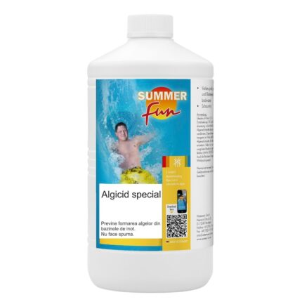 Algicid special Summer Fun, pentru apa piscina, 1L, previne formarea algelor