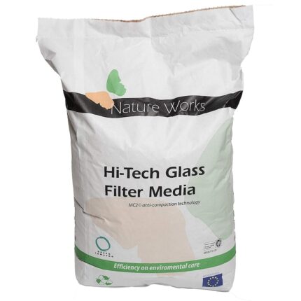 Material filtrant Nature Works Sticla High Tech granulatie 06-1.2 sac 20 kg