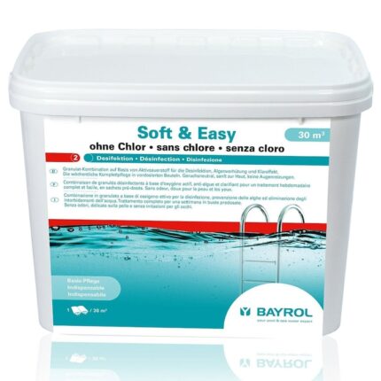 Dezinfectant pe baza de Oxigen Activ pentru piscine Bayrol, Soft&Easy, 5,04 kg