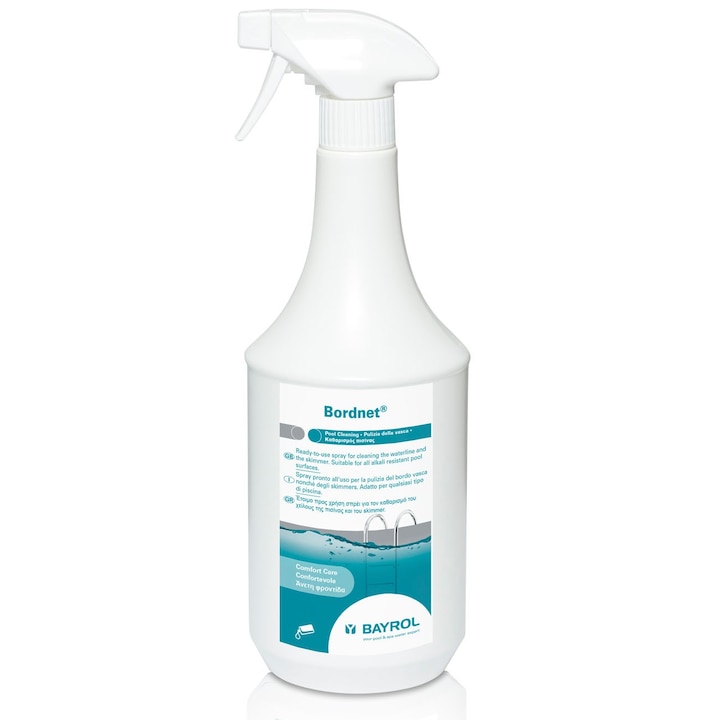 Detergent pentru curatirea liniei apei din piscina Bayrol, Bordnet Spray 1 L