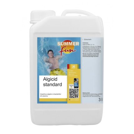 Algicid pentru combaterea algelor din piscina, 3 L