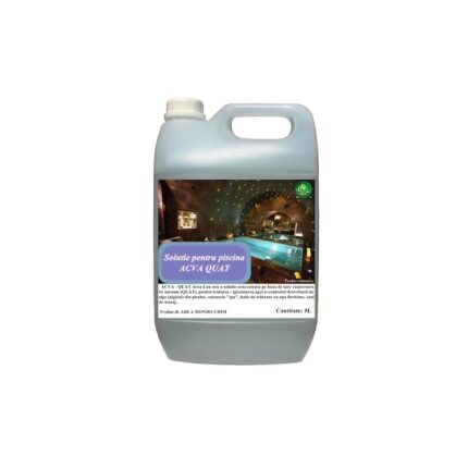 Solutie piscina anti alge ACVA QUAT Arca Lux, Bidon 5 L