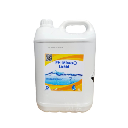 Substanta pentru ajustarea pH-ului din apa, PH-Minus Lichid 5L