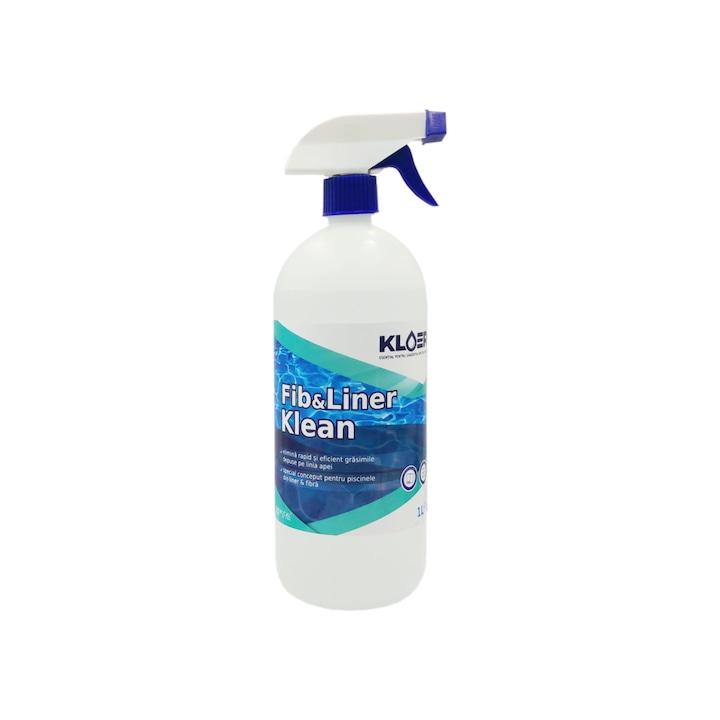 Detergent pentru curatarea si degresarea liniei apei din piscina, Kloer, 1L