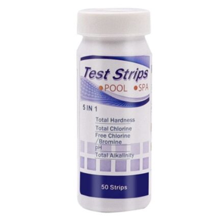 Set 50 benzi testare apa piscina, 5in1