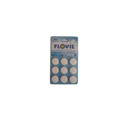 Floculant Flovil, blister 9 tablete