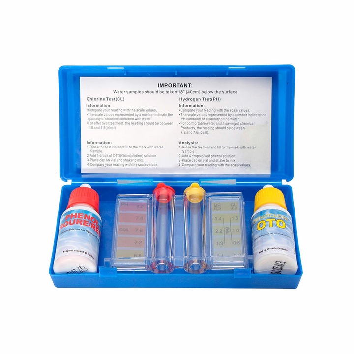 Tester PH, Tamar, Pentru piscina