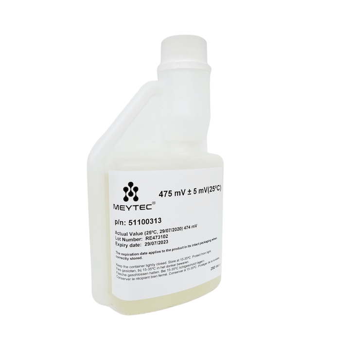 Solutie tampon ORP, Meytec, 375 mV, 250 ml