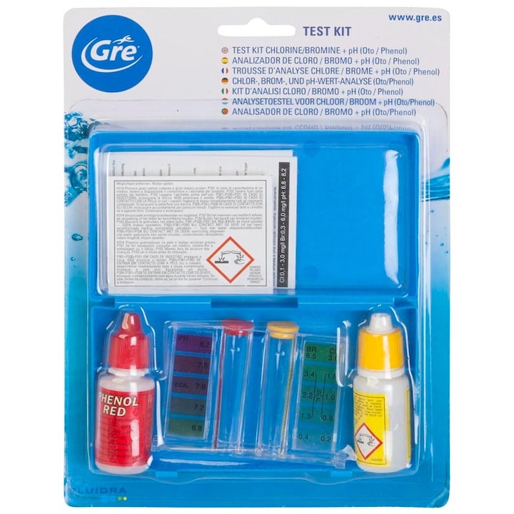 Tester Cl - Ph cu picaturi GRE