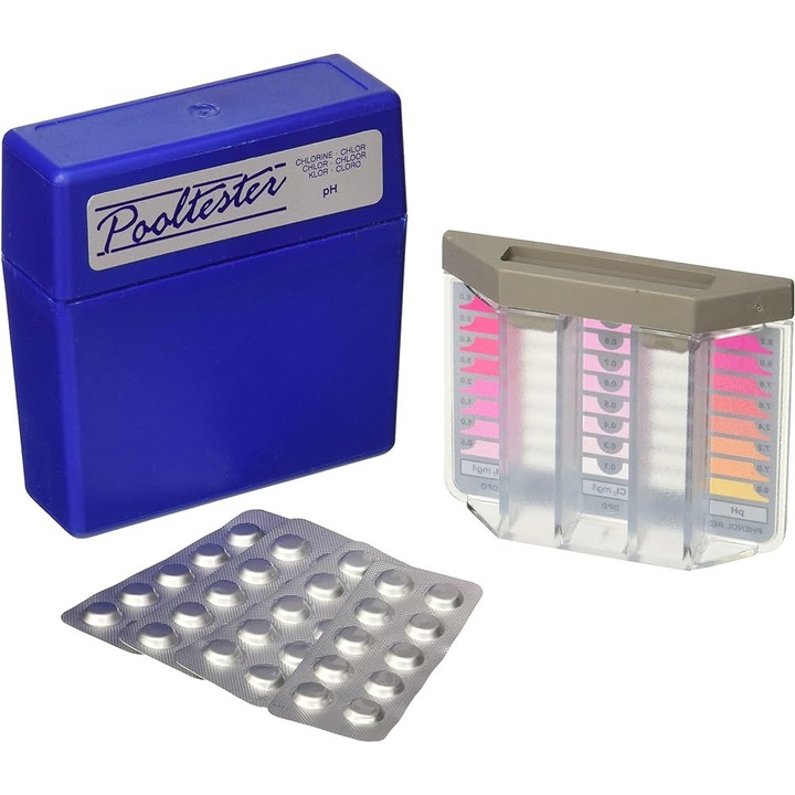 Tester apa piscina Palintest, 20 pH/20 Cl, Pool Tester pH/Clor
