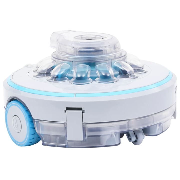 Aspirator pentru piscina vidaXL, Plastic, Albastru, 31 x 17.5 cm, 3.02 kg