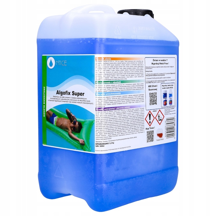 Solutie dezinfectare piscina, Ntce, 5L