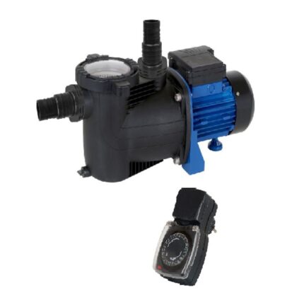 Aspirator piscina, T.I.P, Cu temporizator, Negru