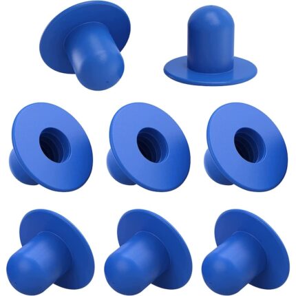 Set 8xdopuri piscina, Pentru Intex/Coleman/Summer Escape, Plastic, Albastru