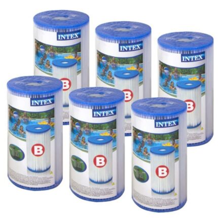 Set 6x Filtre Tip B, pentru Pompa Piscina, Intex