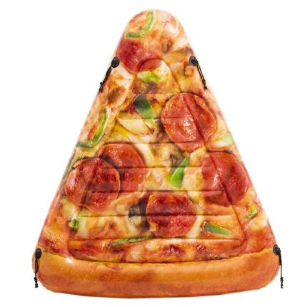 Saltea gonflabila Intex Pizza Slice multicolor, 1.75m x 1.45m