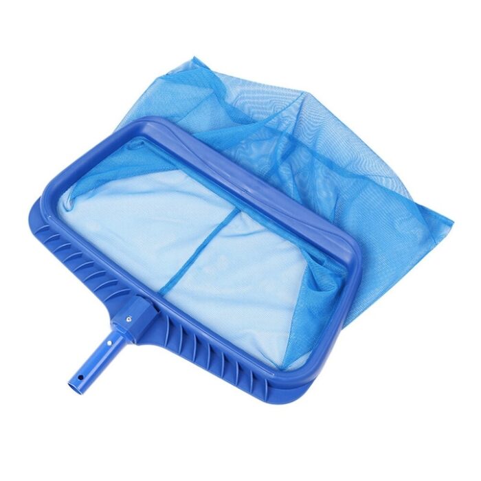 Accesoriu pentru piscina, plase de suprafata, plasa profesionala pentru frunze pentru piscina cu plasa fina si cadru robust, atasament pentru plasa de aterizare pentru cada cu hidromasaj - 48x28CM 13Thirteen