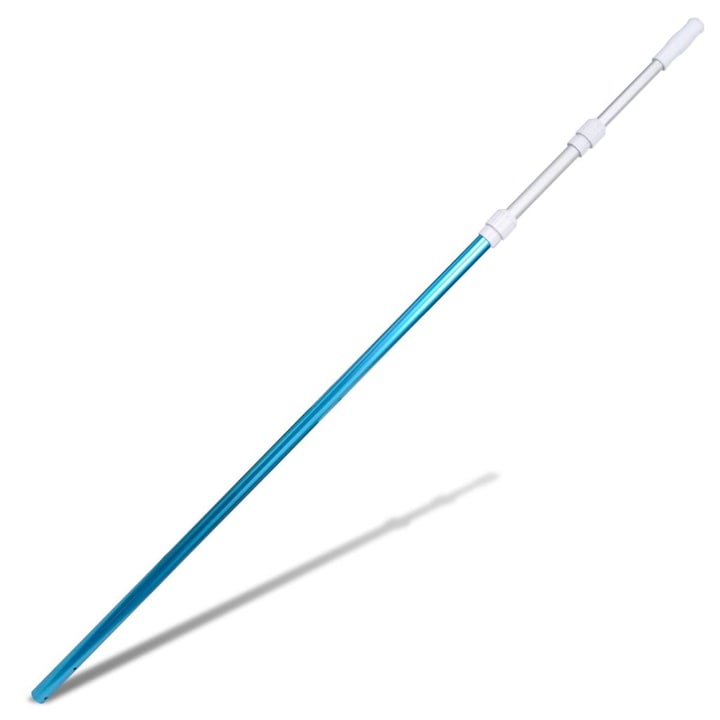 Tub telescopic pentru piscina, vidaXL, Aluminiu, 1,2 m - 3,6 m, 28 - 30 mm, Albastru