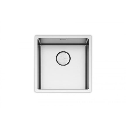 Chiuveta FALMEC COMO 40, 1 Cuva, Instalare sub blat, Dimensiune exterioara 440 x 440 mm, AISI 304 otel inoxidabil, Radius 12mm, Preaplin Perimetral, Fibra anti-zgomot