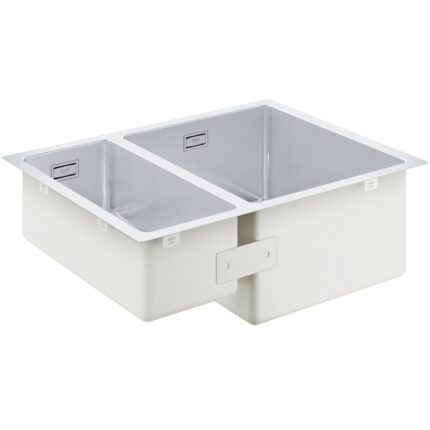 Chiuveta de bucatarie Grohe K700 31576SD1, 585 x 440 mm, 2 cuve, Otel inoxidabil