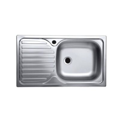 Chiuveta masca bucatarie ,inox,cuva dreapta ,Raulconstruct ,50x80 cm,anticalcar,fara izolatie