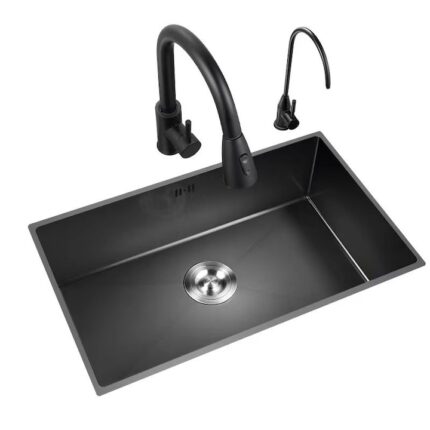 Chiuveta inox multifunctionala cu accesorii incluse HS 7444, 74x44x21 cm