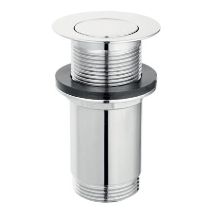 Ventil lavoar Ferro, click-clack, 1 1/4", alama, Crom