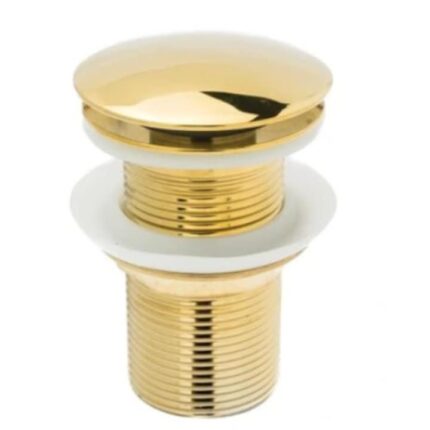 Ventil lavoar fara preaplin auriu G1 1/4"