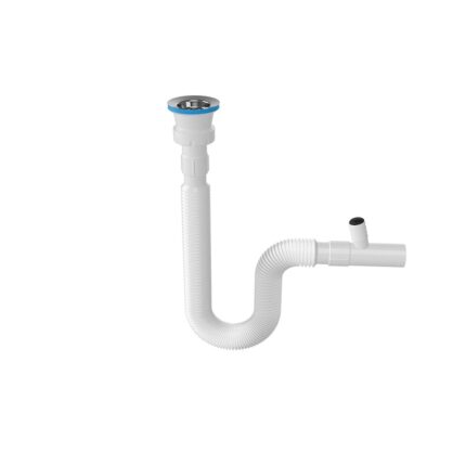 Sifon flexibil cu racord pentru masina de spalat, Nova 1220