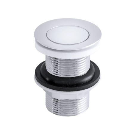 Ventil lavoar fara preaplin, dop rotund, crom