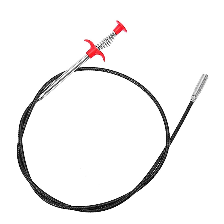 Sarpe Desfundare Chiuveta/Cada/WC/Tevi de Scurgere cu Sistem Extractor cu 4 Brate, Lungime 160 cm, Luxer