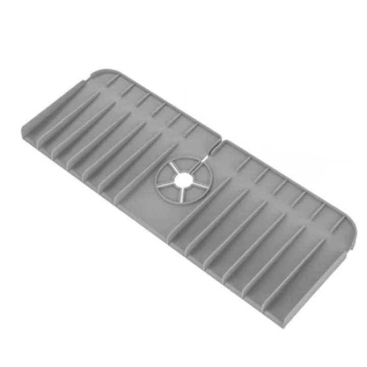 Protectie impotriva stropilor, Silicon, 36.5x12.5x0.8cm, Gri