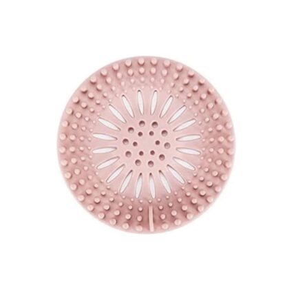 Sita de Protectie pentru Scurgea de Chiuveta, Cabina Dus si Pardoseala, cu Functie Anti Infundare, din Silicon Premium, pentru Baie sau Bucatarie, Roz, GARAMI SHOP