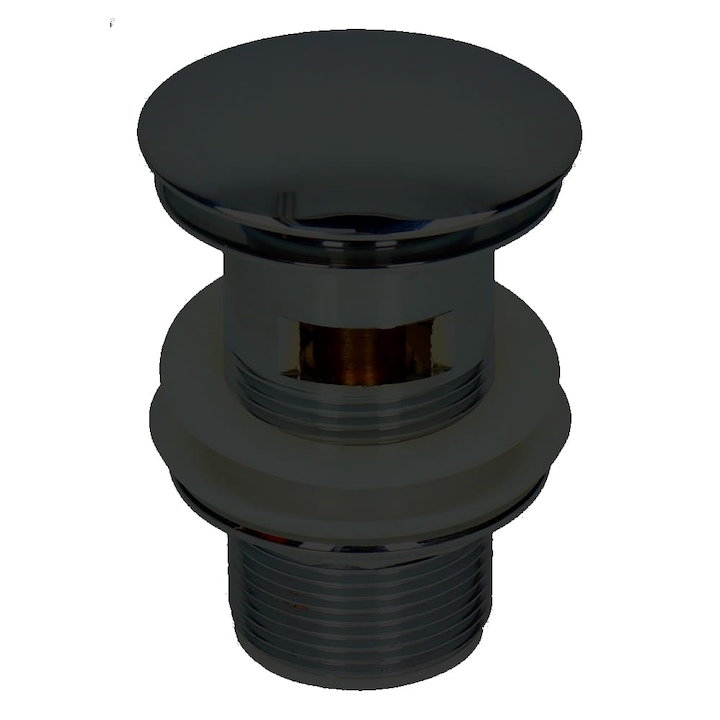 Dop de lavoar KLICK - KLACK capac de curgere KLACK, SOTBE, negru, materiale robuste, rezistent la rugina, consum redus de apa