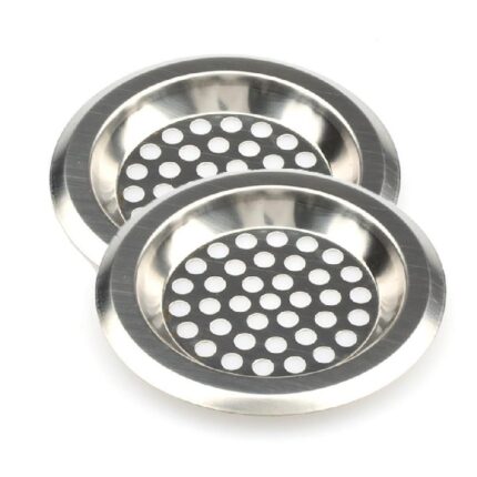 Set 2 site scurgere pentru chiuveta, pentru cada, din inox, diametru 7cm