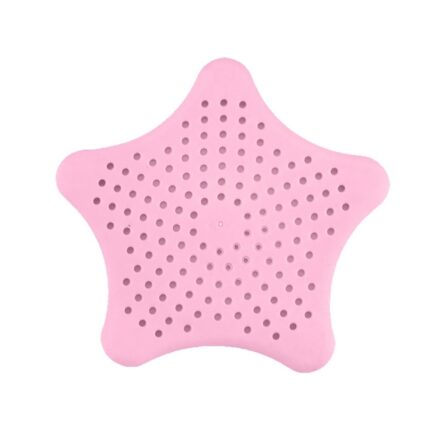 Sita din Silicon pentru Protectie Anti Infundare Scurgere Sifon Chiuveta, Cada, Pardoseala, Baie sau Bucatarie, Seluta Roz, Original Deals®