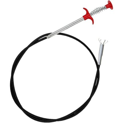 Sarpe pentru desfundat chiuveta / cada / WC, Negru, 160 cm - Enz Shop