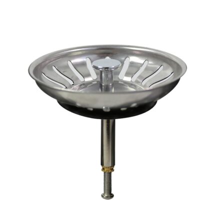 Dop pentru chiuveta, LLWL, Inox, Argintiu