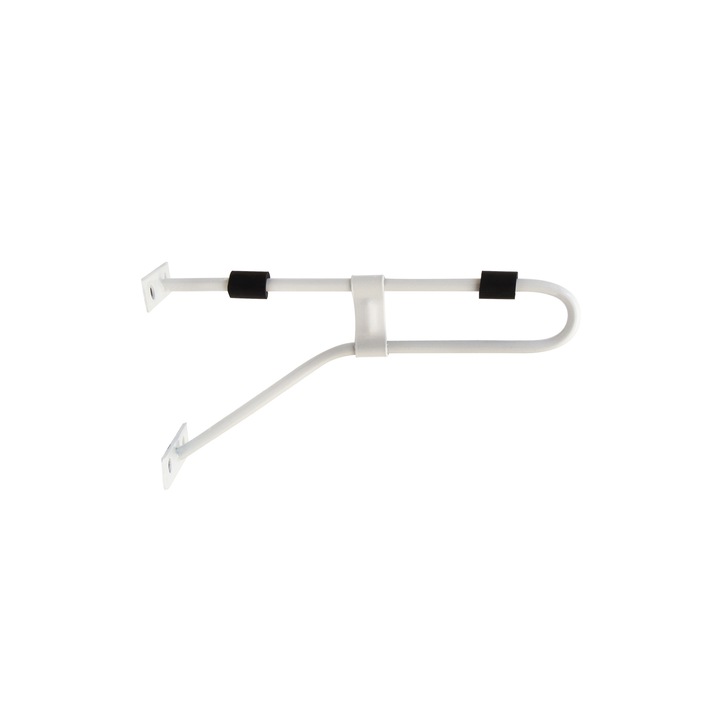 Consola lavoar, 25 cm, set 2 buc, alb