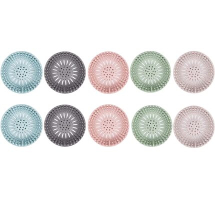 Set 10 Site Chiuveta, Plastic, 13x13 cm, Multicolor
