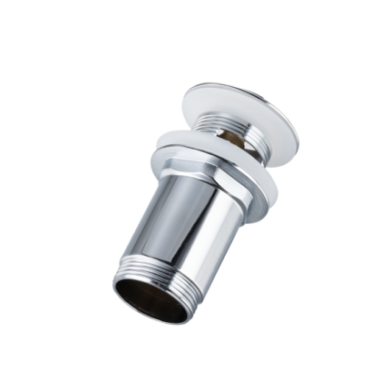 Ventil lavoar, Balneo, Click-Clack E, crom cu preaplin alama, diametru G1 1/4 Cu etansare de ghidare, 100% otel inoxidabil, cu etansare din silicon