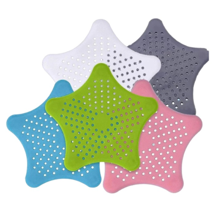Set de 5 site pentru scurgere NanZYang, silicon, multicolor, 15 x 15 cm