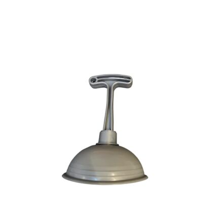 Ventuza desfundat gri 20x13 cm