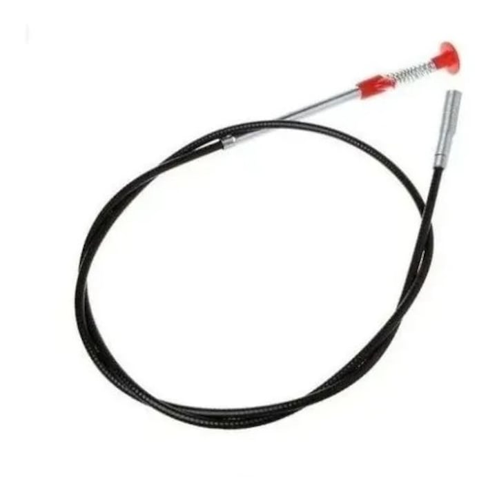 Sarpe pentru Desfundat Chiuvete, Cazi, Cabine de Dus, WC, Instalatii de Scurgere si Tevi, Sistem Mecanic Premium din Otel, Flexibil si Universal Compatibil, Negru, 160 cm, Original Deals®