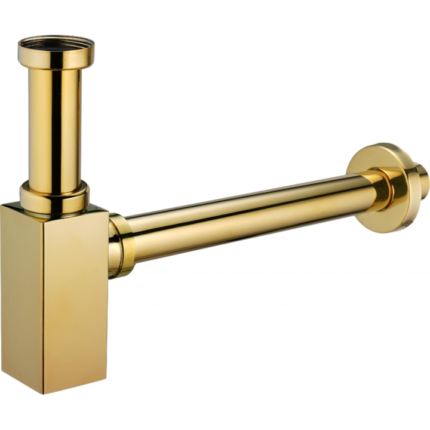 Sifon pentru chiuveta, Mexen, 2336, Metal, Auriu