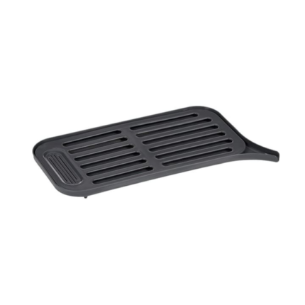 Suport vesela si pahare pentru chiuveta cu scurgere, 37 x 18 cm, Gri, JMB-BBL7215