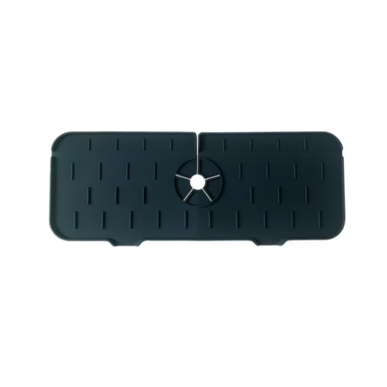 Protectie anti-stropi pentru chiuveta din silicon, negru