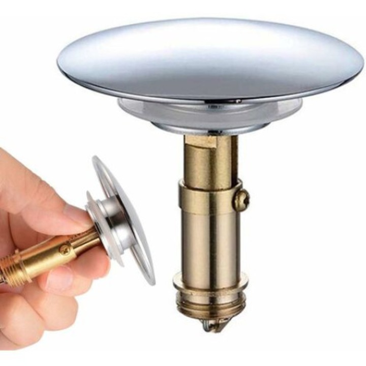Dop scurgere, QttvbTna, 66mm, cromat