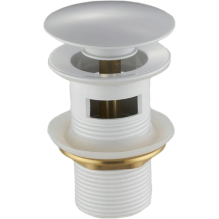 Dop pentru chiuveta, Mexen, 2198, Alama, Alb